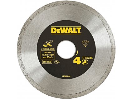 DeWALT DT3736 DIA kotouč na řezání dlažby 125x22.23mm