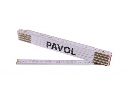FESTA Metr skládací 2m PAVOL (PROFI, bílý, dřevo)