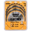 DeWALT DT1963 3dílná sada pilových kotoučů do dřeva s kovem