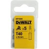 DeWALT DT7259 šroubovací bity Torx, 25-T40-5