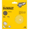DeWALT brusný kotouč 150 mm K40-10 ks