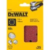 DEWALT DT3012 děrovaný brusný papír 115x140 mm | P60 | 25 ks