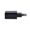 92932 2 solight dc47 usb nabijeci adapter 1x usb 2400ma ac 230v cerny