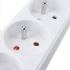 93169 2 solight pp40 prodluzovaci privod 5 zasuvek bily 1 5m