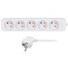 93169 solight pp40 prodluzovaci privod 5 zasuvek bily 1 5m
