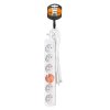 93466 3 solight pp60 prodluzovaci privod 6 zasuvek bily 1 5m