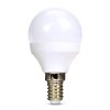 93721 solight wz430 1 led zarovka miniglobe 8w e14 4000k 720lm bile provedeni