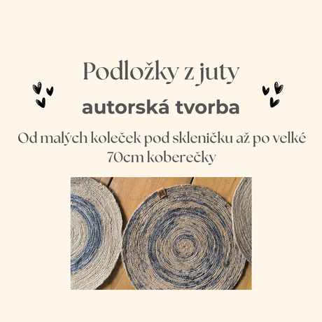 Podložky z juty