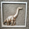 Dřevěný obraz - Brachiosaurus