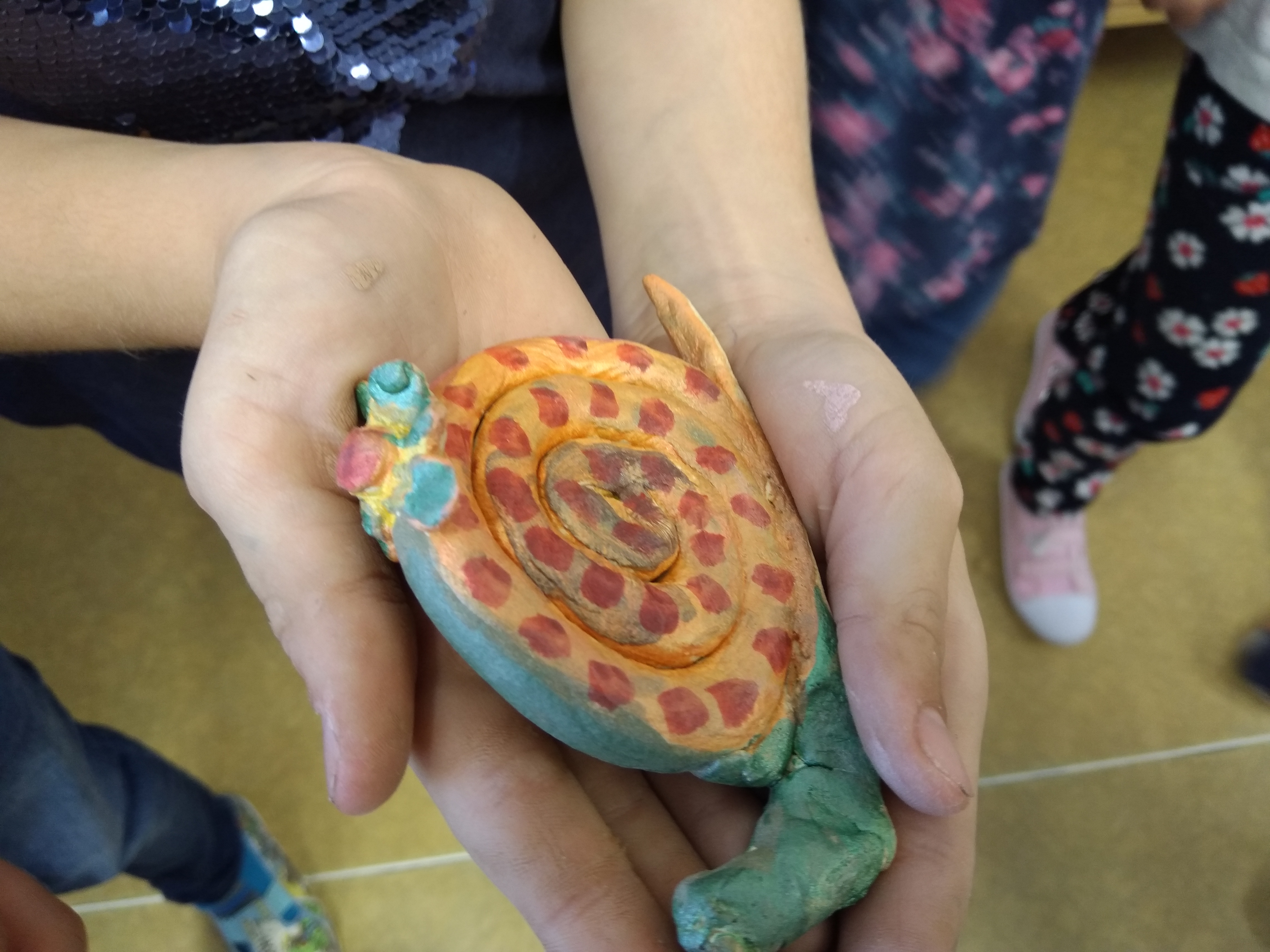 Kroužek keramiky s dětmi