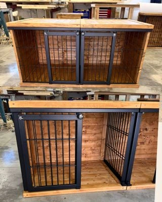 🤎 Naše klasika MAX ve větším provedení 🤎 Dvě zakázkové klece v rozměru 120 × 75 × 80 cm – ideální pro větší plemena nebo...