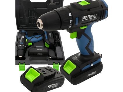 33532 aku sroubovak 18v li ion 2 baterie king sada v kufru kd1671 z kraft dele