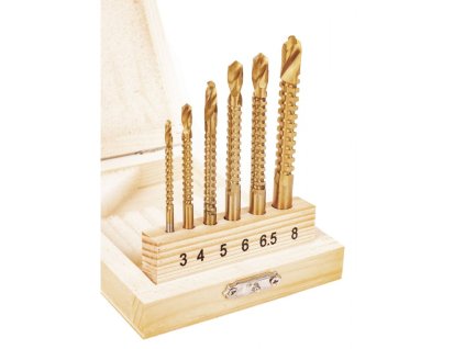 35188 1 frezovaci vrtaky sada 6 ks 3 8 mm kd997 kraft dele