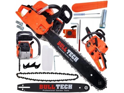 37879 benzinova retezova pila 45cm 3 9kw bt7001 bull tech ondragon