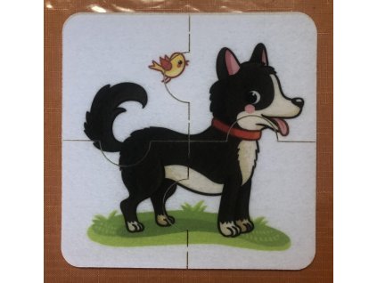 Puzzle pro nejmenší NA DVOŘE
