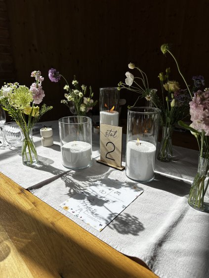 Pronájem váz CYLINDER