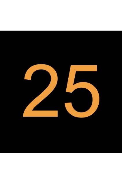 25# N200052 VÝKONNOSTNÍ ŠTÍTEK