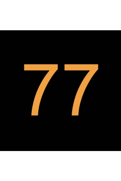 77# 616852-01 BÍLÝ VODIČ 165mm