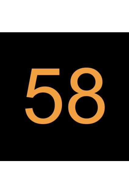 618136-00 VÝSTRAŽNÝ ŠTÍTEK 58