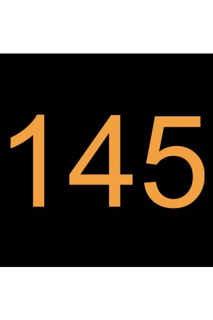 N484362 VÝROBNÍ ŠTÍTEK 145