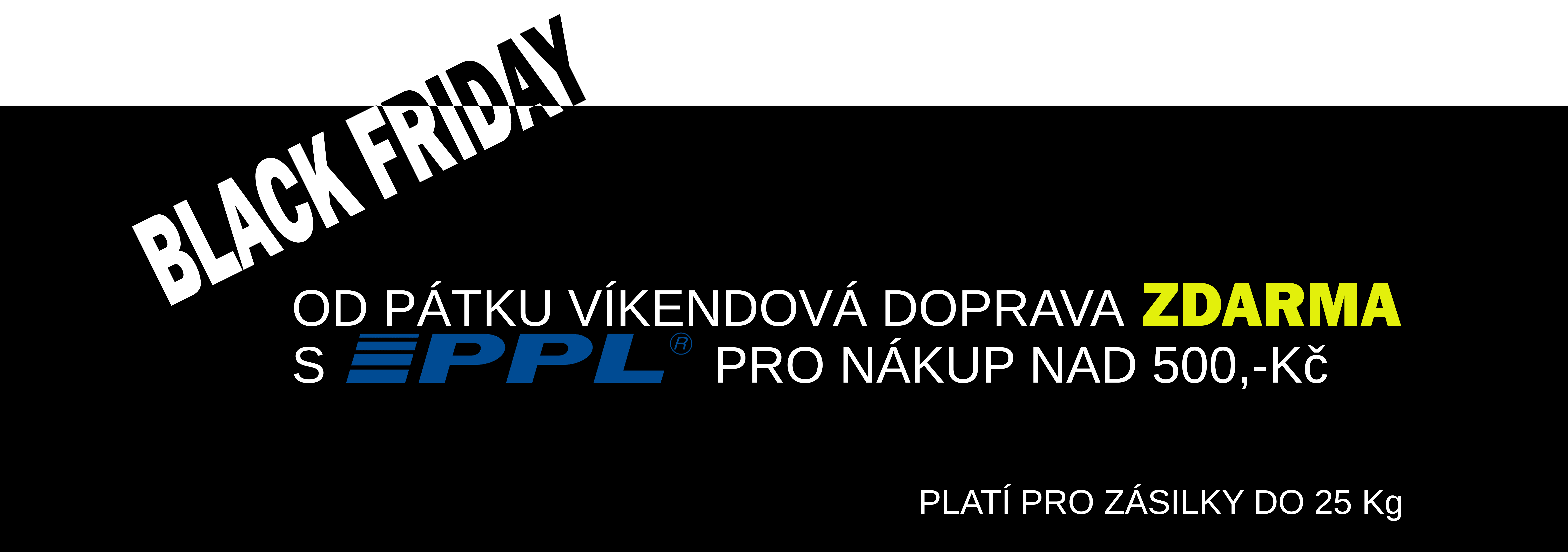 Víkendová doprava zdarma PPL