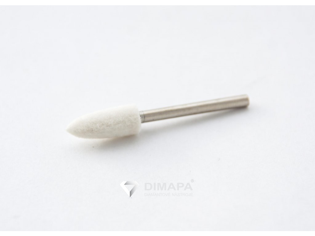 6.5 mm Filcové tělísko - zaoblený jehlan DIMAPA