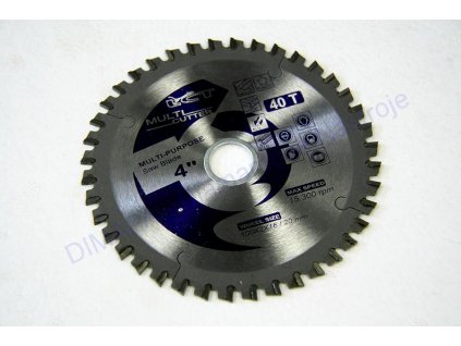 Pilový kotouč na kov s SK břity 100 x 2 mm - 20/16 mm