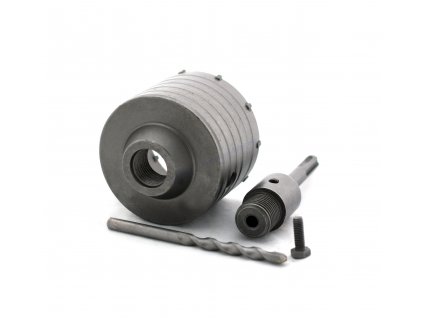 75mm Příklepova vrtací korunka se stopkouo 110mm SDS+