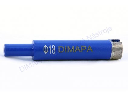 18 mm Diamantový vrták - korunka DIMAPA Profi
