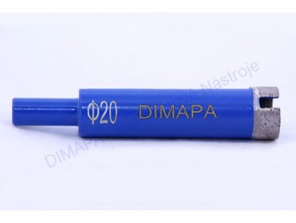 20 mm Diamantový vrták - korunka DIMAPA Profi