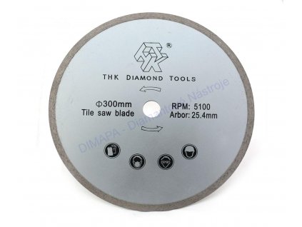 300 mm Diamantový kotouč THK