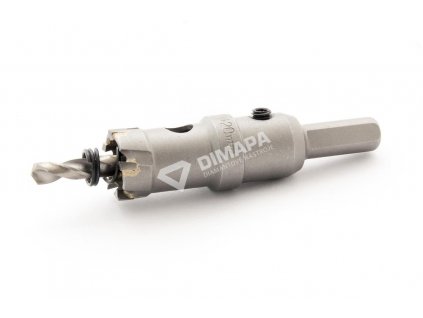 19 mm TCT Tvrdokový korunkový vrták do kovu/nerezu DIMAPA vykružovák