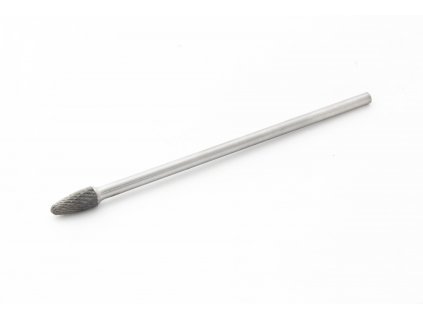 10 mm Wolfram Karbidová fréza, prodloužená 155mm - zakulacený jehlan
