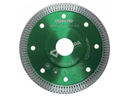 125x1,2 mm Diamantový kotouč řezný STREND PRO TurboThin