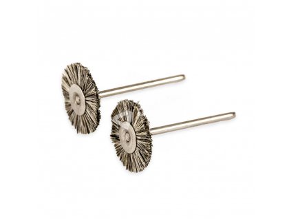 Leštící kartáček - kotouč, střední (šedý) 5ks