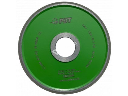 Diamantový brusný kotouč nástrojový obvodový 1A1 D125 T10 X3 H20 - PDT