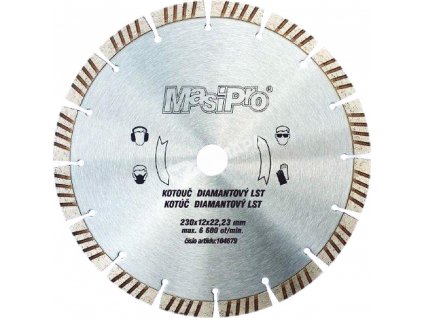 Diamantový kotouč segmentový 150mm LST, MasiPro