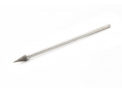 10 mm Wolfram Karbidová fréza, prodloužená 180 mm - jehlan