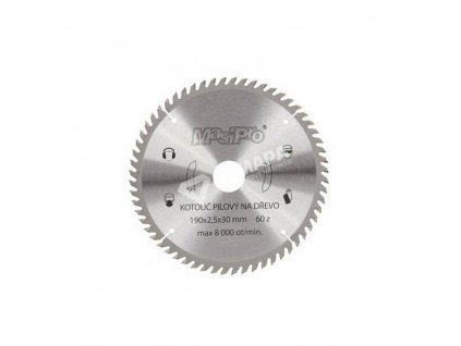 Kotouč pilový na dřevo, 185x2.5x30mm/24z/40z/60z
