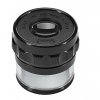 Příložní měřicí lupa, zvětšení 10x, dělení 0,1 mm, standard stupnice 15-0-15 mm -PEAK OPTICS