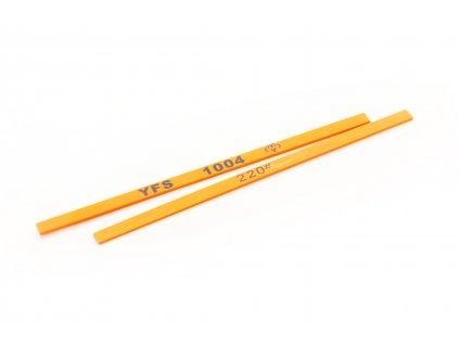 #220 YFS Pilník zo sklených vlákien - oranžový (Veľkosť skiel. pilníkov 4 mm)