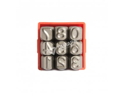 Raznice do kovu 1 - 19mm PROFI - ČÍSLA, razníky DIMAPA, razidlá (Variant 1 mm)
