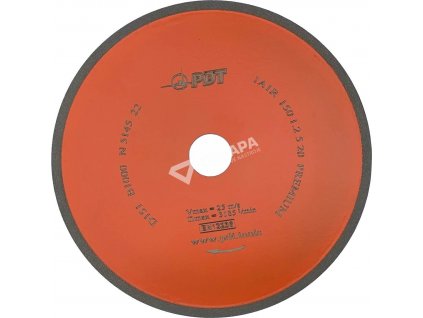 5007 cbn premiovy rezny kotouc 1a1r d150 t1 2 x5 h20 pdt