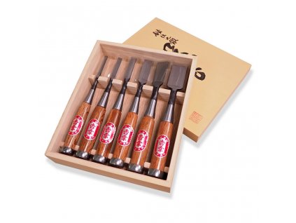 635 01 FUJIKAWA CHISEL 6PCS dláta