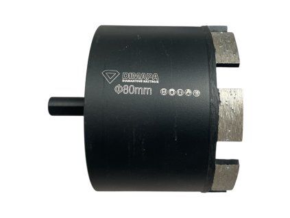 80 mm Diamantový vrták - korunka DIMAPA Profi