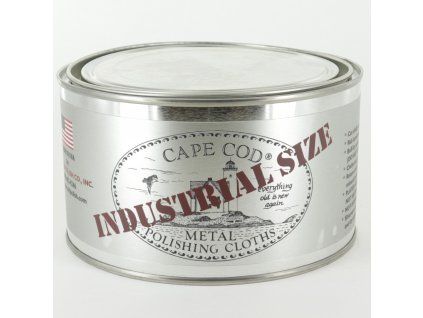 Cape Cod® Metal Polishing Cloths Industrial Size Tin