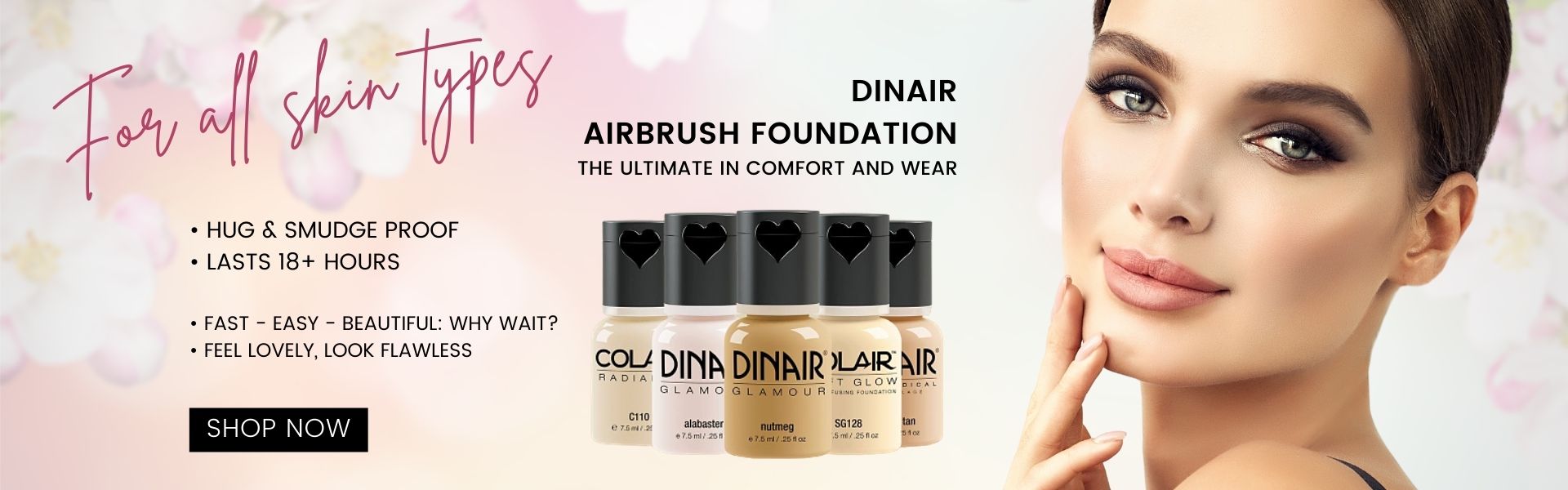 Dinair Foundations