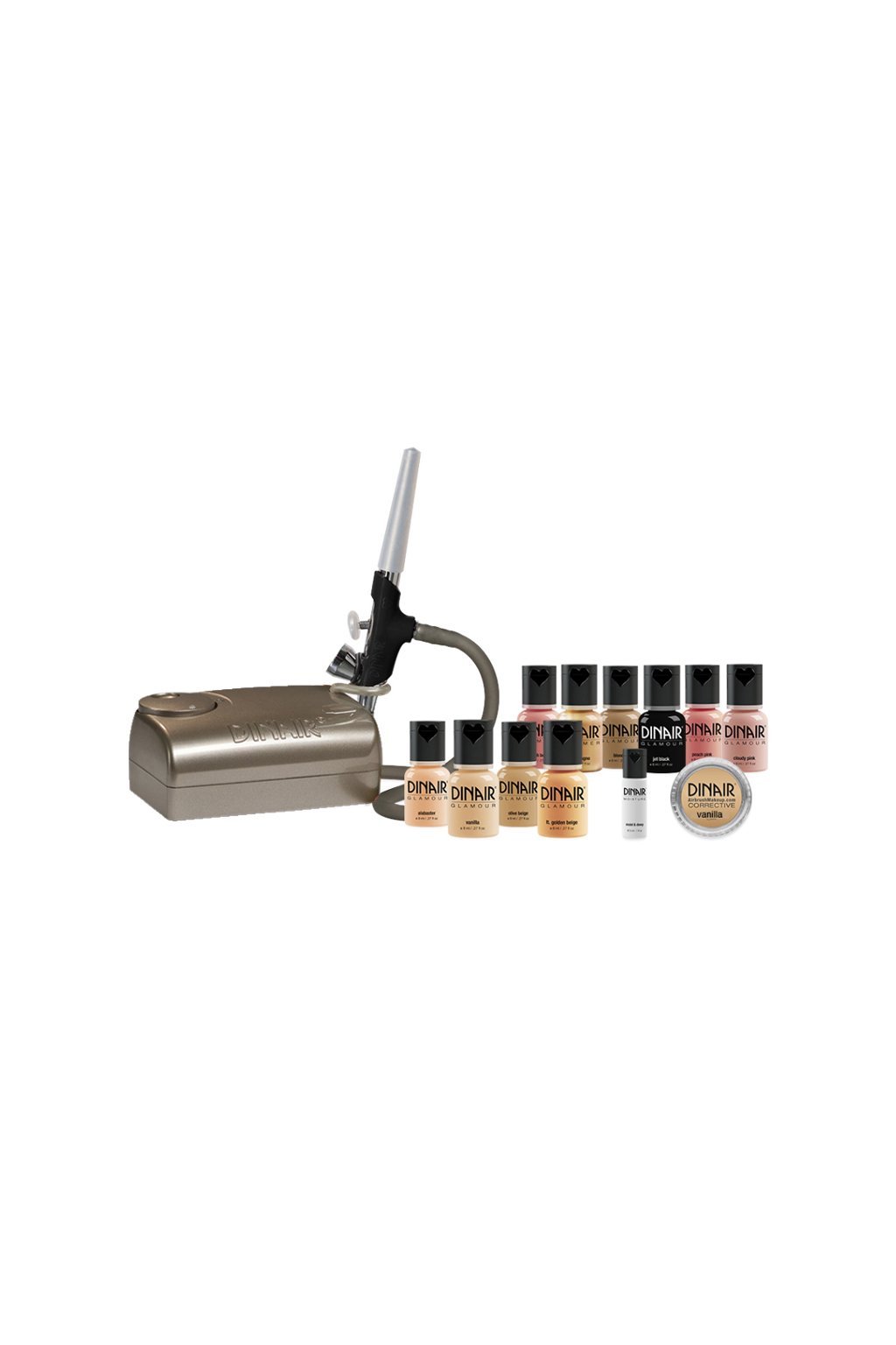 DINAIR Pro コンプレッサー メイクアップ セット Personal Pro Kit | Dinair Airbrush Makeup