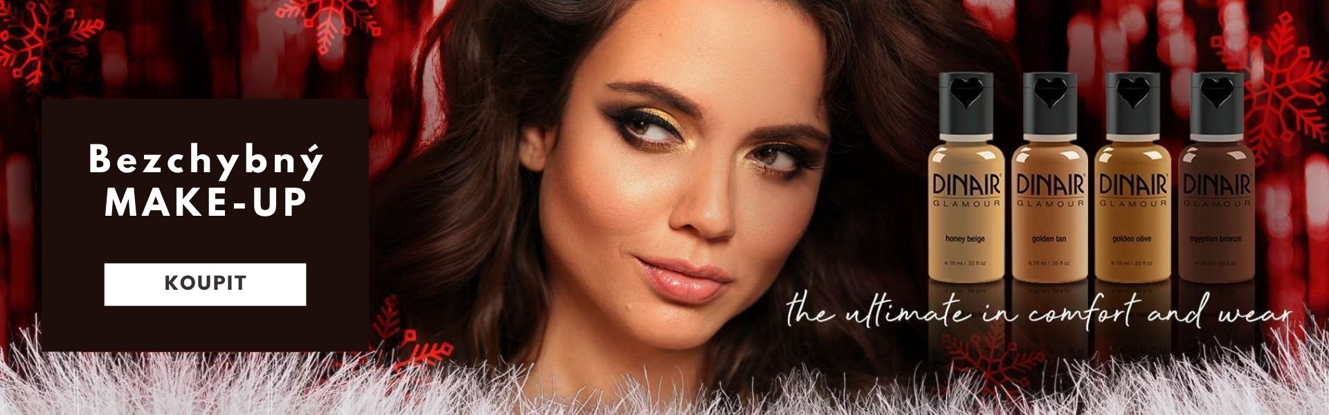 Vánoce Dinair airbrush makeup