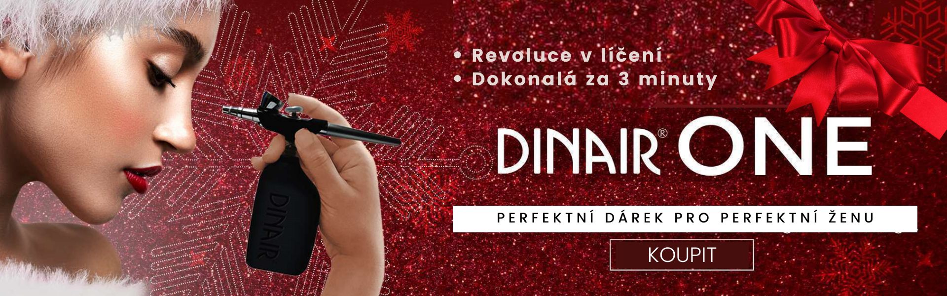 Vánoce - airbrush sada Dinair ONE